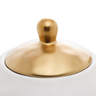 bule de cha de porcelana dubai branco e dourado 1l wolff 8