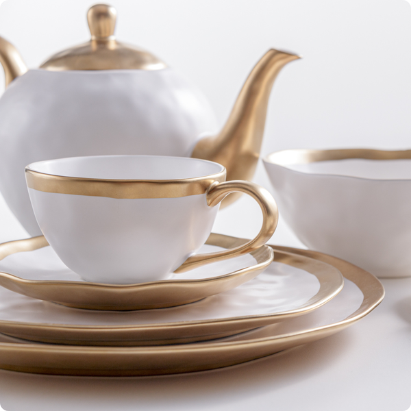 prato raso de porcelana dubai branco e dourado 25cm x 2cm wolff 7