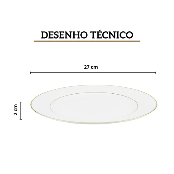 prato raso em porcelana d27cm branco l hermitage majesty gold 4