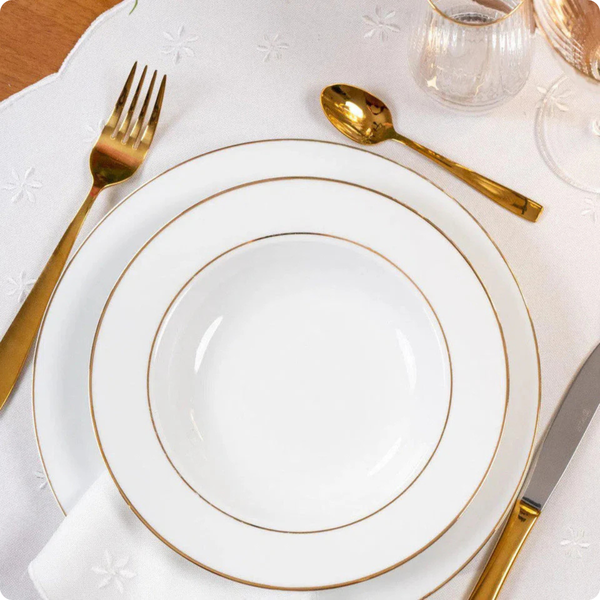 prato raso em porcelana d27cm branco l hermitage majesty gold 5