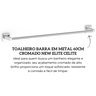 b5005e8cr0 toalheiro barra em metal 60cm cromado new elite celite descr