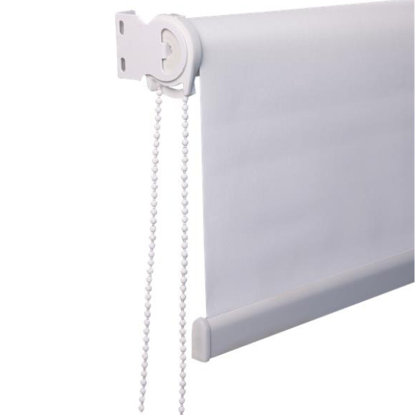 at3115 2 persiana em rolo de tecido blackout 140x160cm branco atlas metade