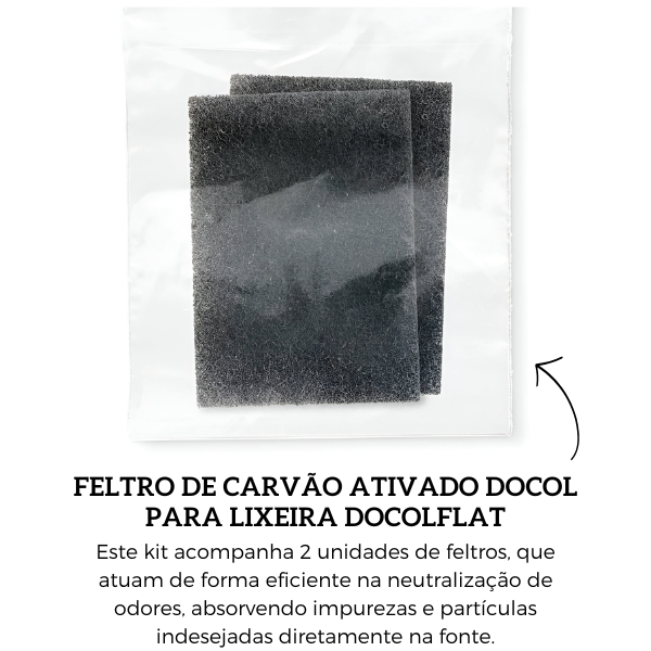 90987321000 feltro de carvao ativado docol para lixeira docolflat descr