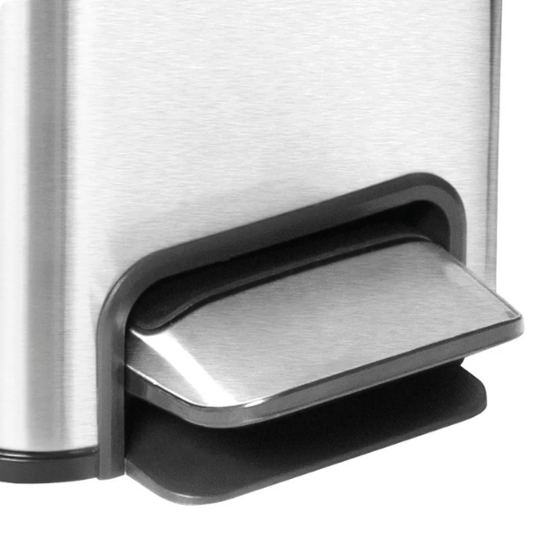 90987293016 lixeira de piso 10l com balde interno removivel docolflat docol debaixo