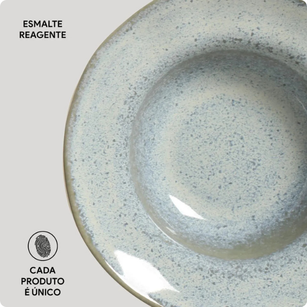 16014109501 prato de entradasobremesa organico green granite 19x5 5cm porto brasil esmalte