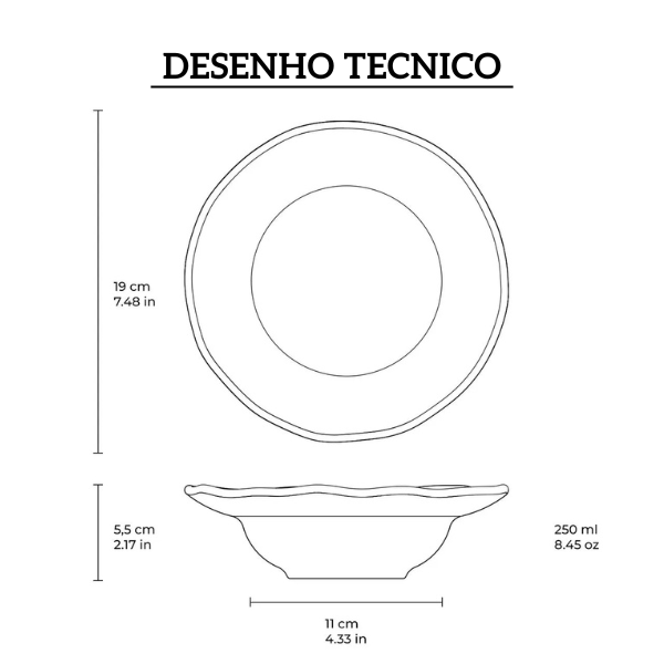 16014109501 prato de entradasobremesa organico green granite 19x5 5cm porto brasil desenho
