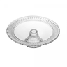 220376 prato para bolo de cristal com pe 31 5cm radial lyor decima