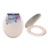 assento sanitario oval universal almofadado plastico bege atlas 3