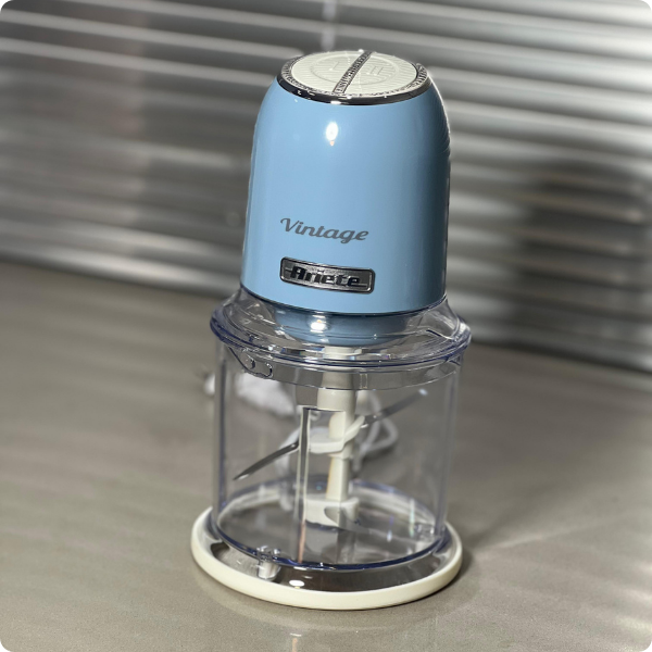 00c043805arbr triturador de alimentos 600ml vintage azul 400w 220v ariete ambiental