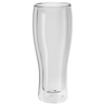 jogo com 2 copos de vidro de parede dupla para cerveja 414ml sorrento zwilling