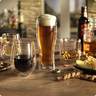 jogo com 2 copos de vidro de parede dupla para cerveja 414ml sorrento zwilling 4