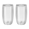 jogo com 2 copos de vidro de parede dupla para long drink 350 ml zwilling sorrento 1