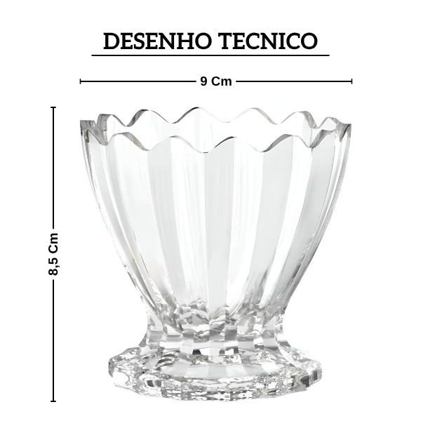 28797 mini vaso decorativo em vidro 165ml brazilia l hermitage desenho