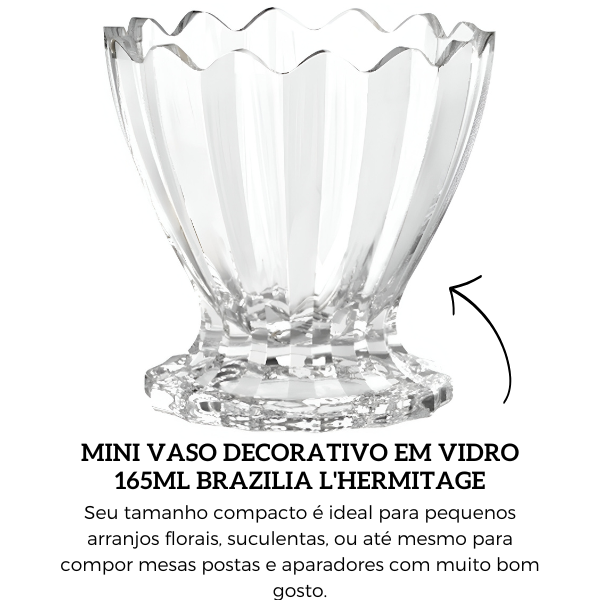 28797 mini vaso decorativo em vidro 165ml brazilia l hermitage descr