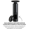 29376 saca rolhas em abs com cortador de lacre preto barplay fracalanza descr