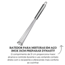 31298 batedor para misturas em aco inox 31cm preparar dynasty descr