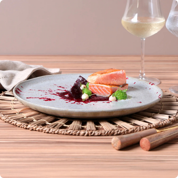 1231126302 prato raso de ceramica bio vanilla 29cm porto brasil ambiental