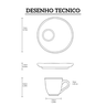 39531108501 xicara de cafe com pires descentralizado bio latte 70ml porto brasil desenho