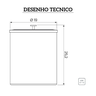 94540051 lixeira em aco inox com revestimento especial a base de verniz gold 5l util tramontina desenho