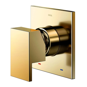 acabamento monocomando para chuveiro de altabaixa pressao 34 new edgeminima ouro polido docol 1