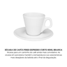 xicara de cafe com pires expresso curto 80ml branca oxford 2
