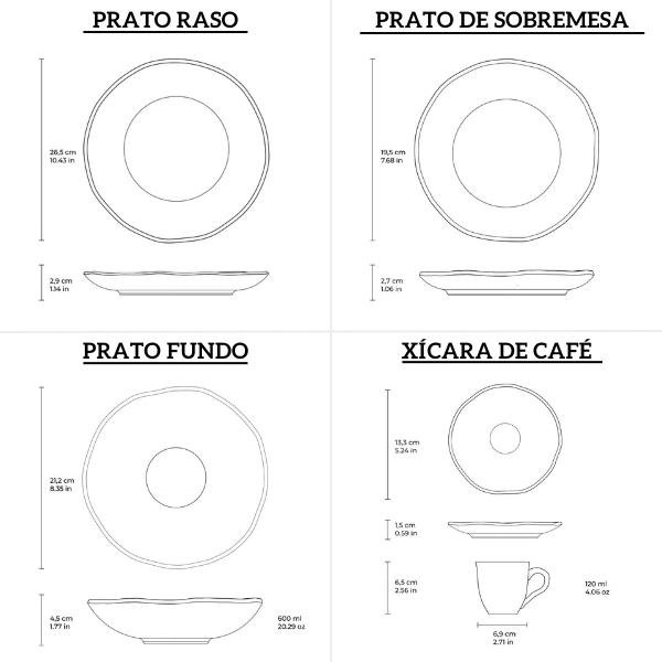 22251481301 aparelho de jantar 20 pecas organico petroleum porto brasil desenho