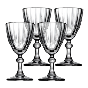 46686 jogo de 4 tacas para licor em vidro 50ml diamond pasabahce