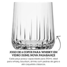 46714 jogo de 6 copos para whisky em vidro 310ml nova pasabahce descr