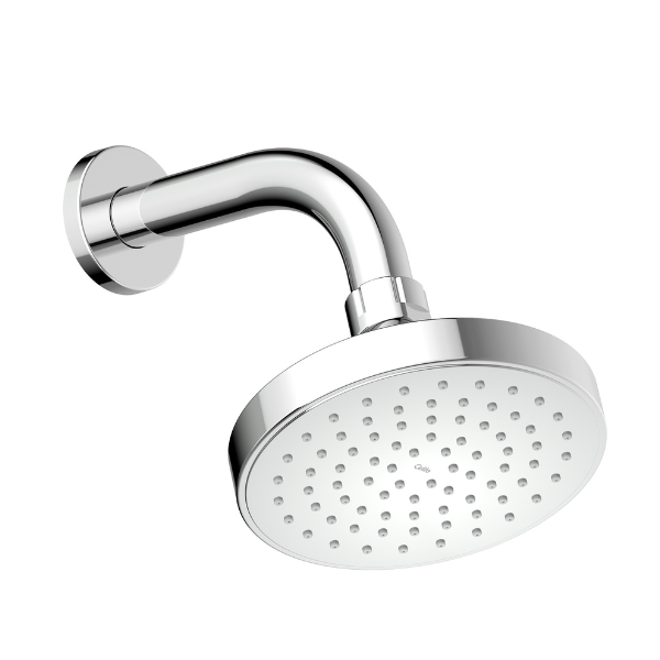 b5026c7crb chuveiro de parede redondo 12cm basic cromado celite