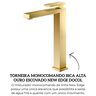 90009254072 torneira monocomando com bica alta ouro escovado new edge docol descr