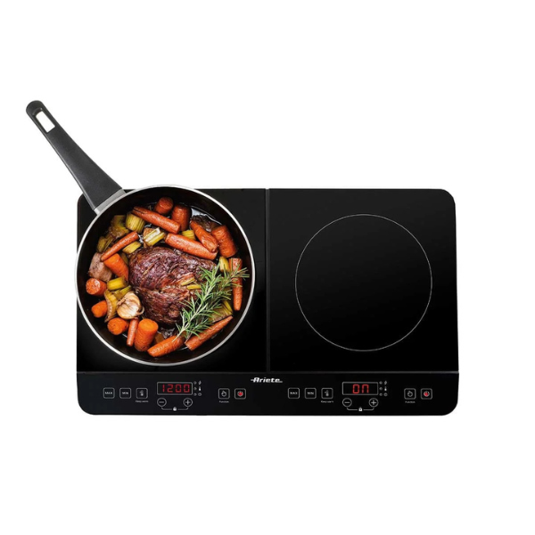 10369 ari i cooktop de inducao portatil 2 bocas touch screen preto ariete 1998 umaboca