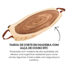gj0003 tabua de corte em madeira com alca de couro btc descr