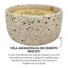 aq0027 vela aromatizada em cimento bege btc descr