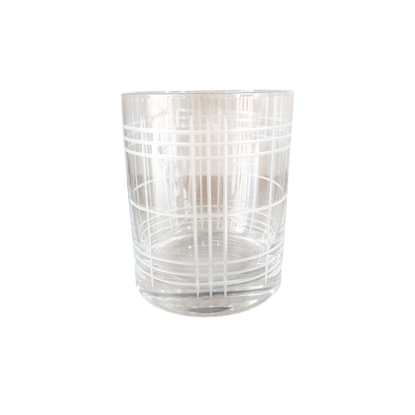 gi5015 jogo de 6 copos em vidro com detalhes em filetes 410ml btc unitario