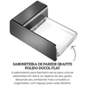 90010138048 saboneteira de parede grafite polido docol flat descr