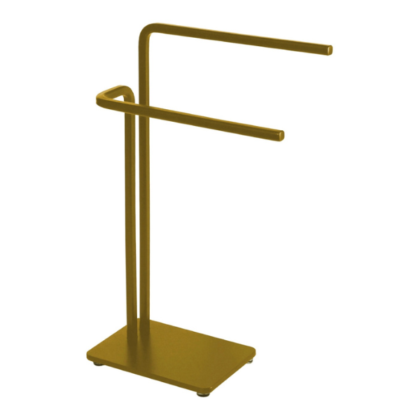 2372do porta toalha de bancada dourado quadrata future