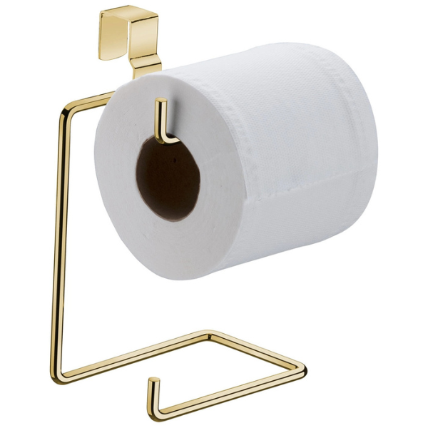 1094dd suporte duplo de papel higienico para caixa acoplada dourado superiore future