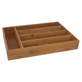 ji0091 porta talheres de bambu marrom btc