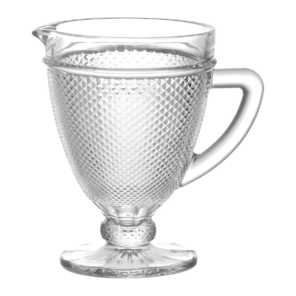 zf0157 jarra em vidro com bico de jaca transparente 1l btc