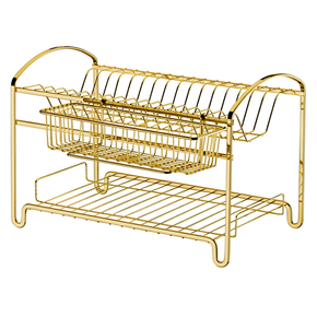 1522dd escorredor de loucas duplo dourado capriccio future semnada