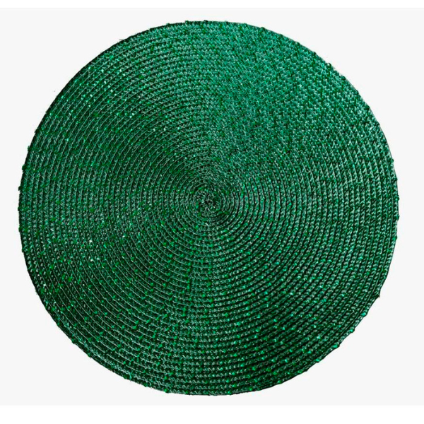 208208 jogo americano redondo avulso greta floresta 38cm copa cia