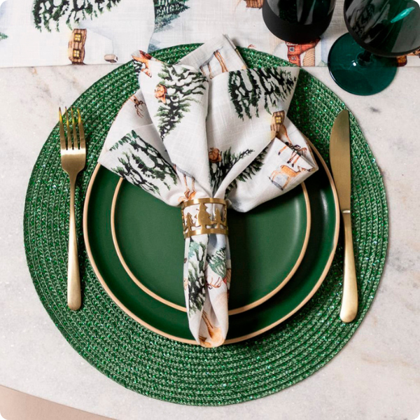 208208 jogo americano redondo avulso greta floresta 38cm copa cia ambiental 3