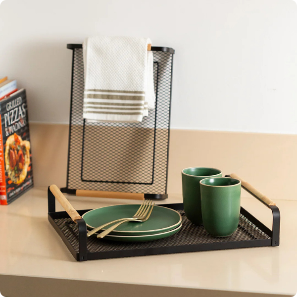 309428 bandeja rack grande preto 40 x 30 7 cm copa cia ambiental 1