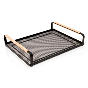309428 bandeja rack grande preto 40 x 30 7 cm copa cia