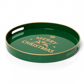 310012 bandeja christmas verde 38cm copa cia