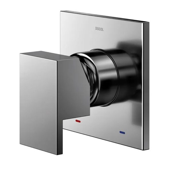 acabamento monocomando para base de baixa pressao 34 new edgeminima grafite polido