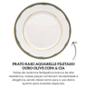 310936 prato raso aquarelle em ceramica filetado ouro olive copa cia descr
