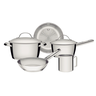 65660280 jogo de 5 panela em aco inox com fundo triplo tramontina allegra