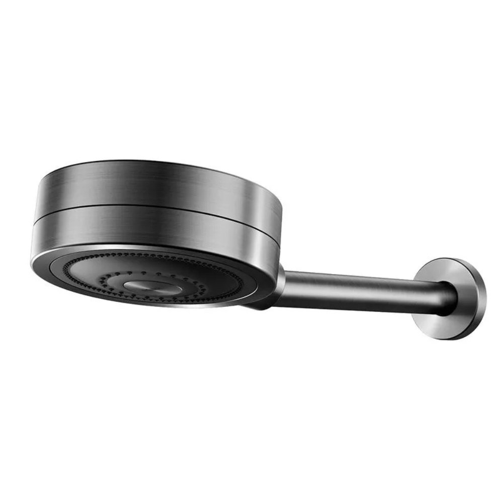 chuveiro novo technoshower grafite escovado