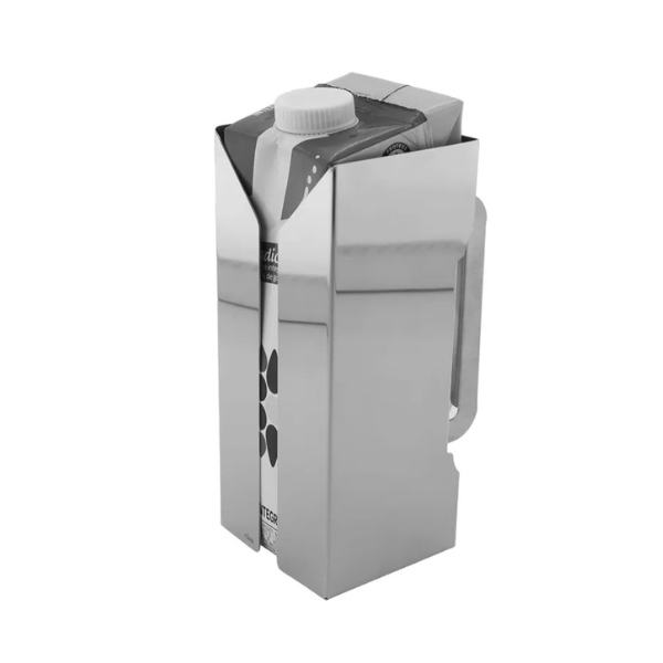 rt0030 suporte para suco quadrado em aco inox ritratto riva deladinho